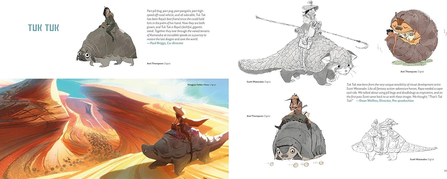 Art of Raya and the Last Dragon