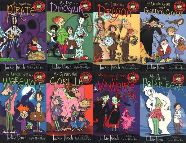 My Wacky Families 8 Book Box Set - Jacky French