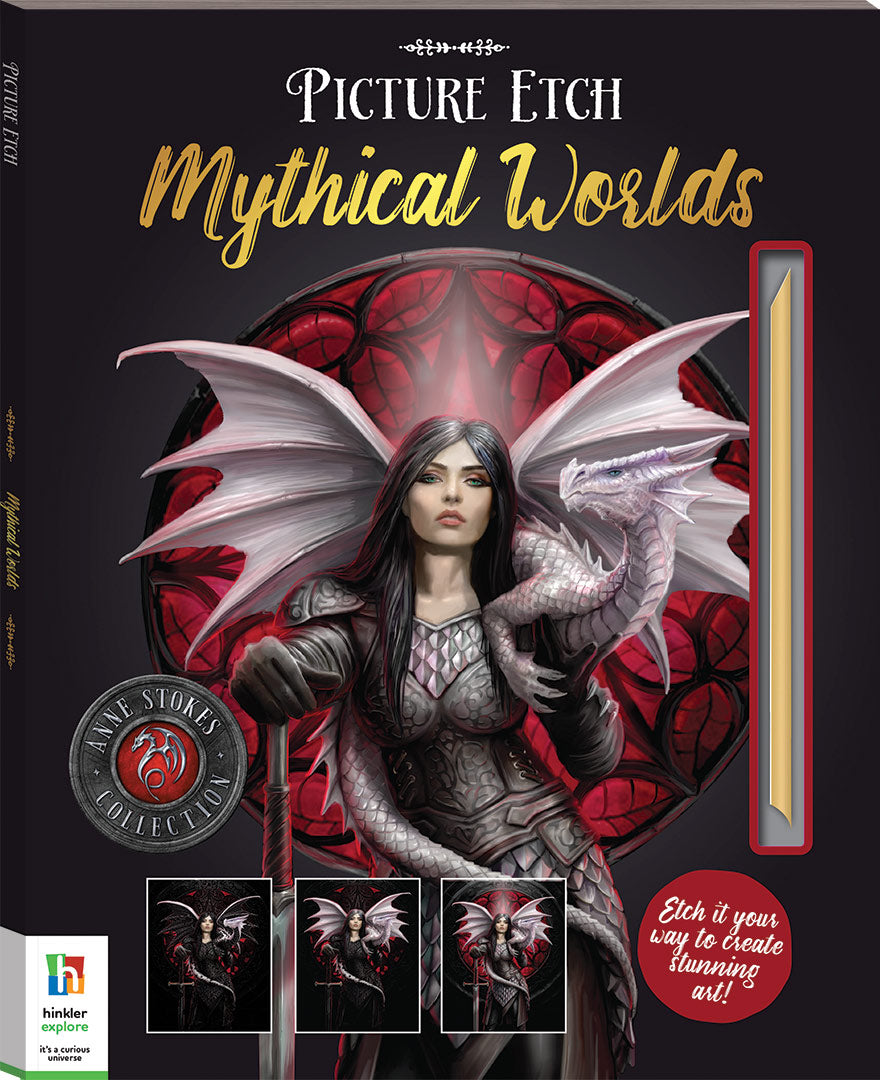 Picture Etch Mythical Worlds