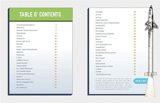 Unconventional Vehicles: Forty-Five of the Strangest Cars, Trains, Planes, Submersibles, Dirigibles, and Rockets EVER