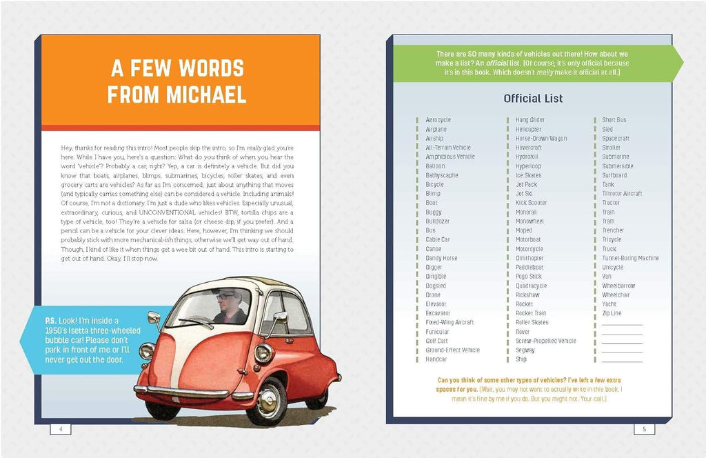 Unconventional Vehicles: Forty-Five of the Strangest Cars, Trains, Planes, Submersibles, Dirigibles, and Rockets EVER