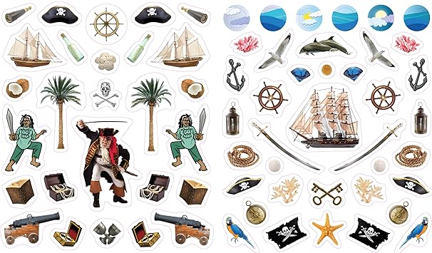 Eyelike Stickers: Pirates