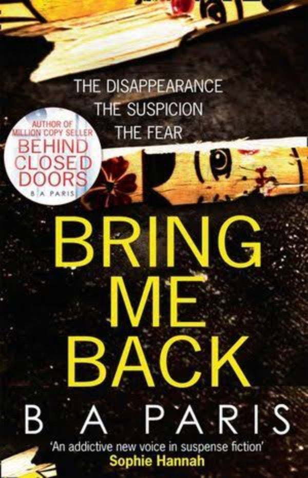 Bring me back book