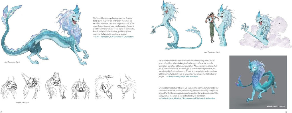 Art of Raya and the Last Dragon