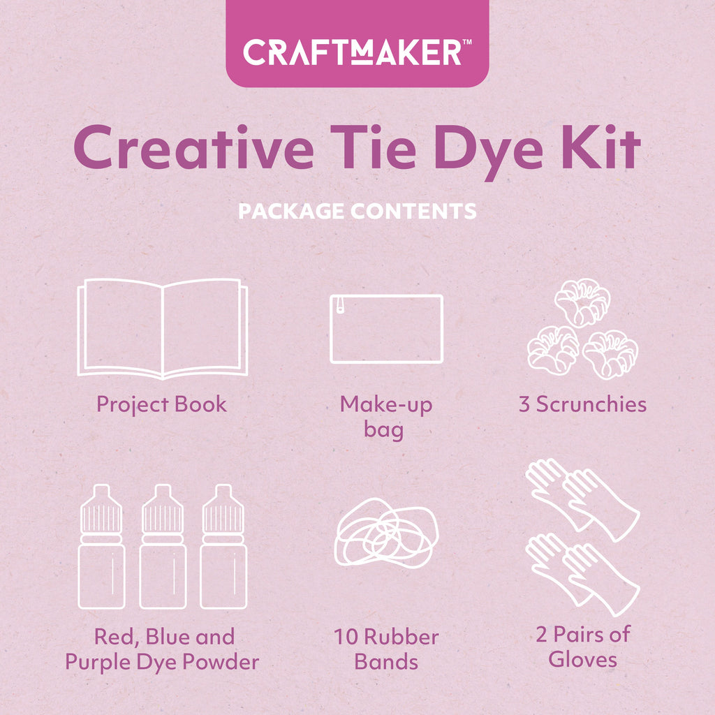 Craft Maker Creative Tie Dye Kit
