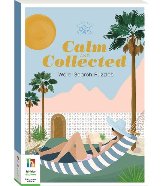 Elevate Positive Puzzles Calm And Collected Word Search
