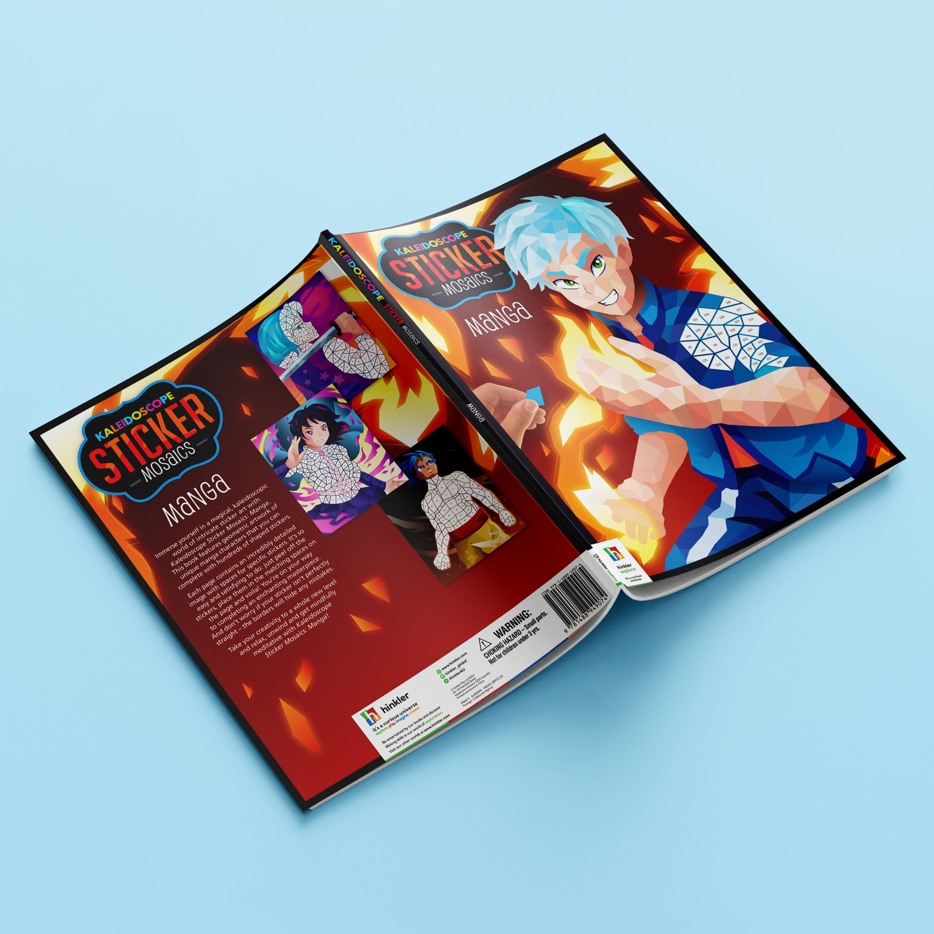 Kaleidoscope Sticker Mosaics Manga