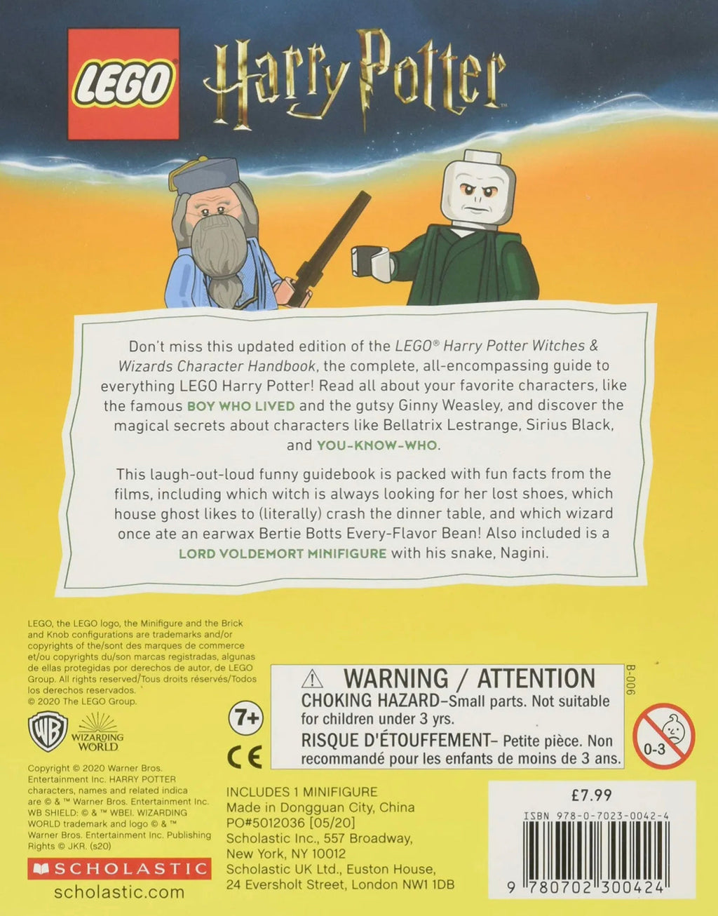 LEGO VOLDEMORT! HARRY POTTER WITCHES WIZARDS CREATURES & MORE CHARACTER HANDBOOK