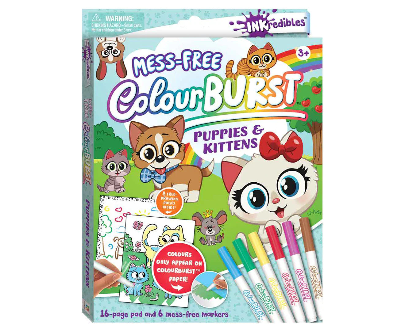 Inkredibles Colour Burst: Puppies & Kittens Kit