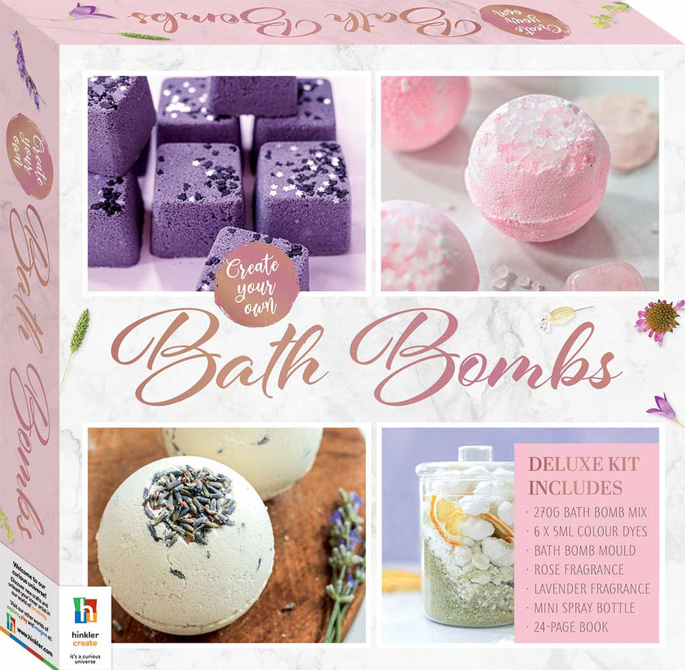CREATE YOUR OWN BATH BOMBS DELUXE ESSENTIALS KIT