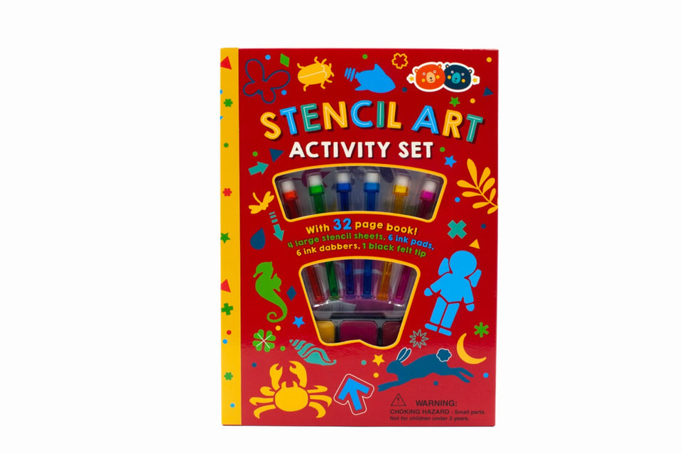 STENCIL ART BOOK DABBERS BOX SET