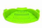 SNAP N STRAIN CLIP ON SILICON COLANDER