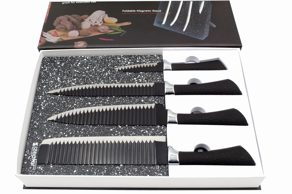 6PC KNIFE SET WITH MAGNETIC HOLDER🔥🔥LAST 10 UNITS