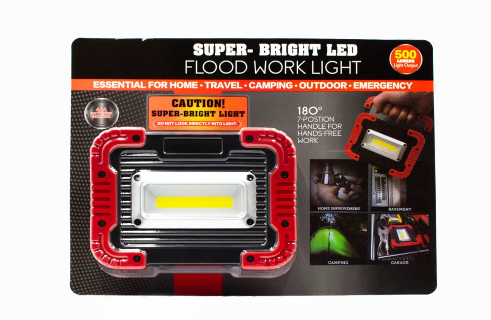 SUPER BRIGHT LED FLOOD WORK LIGHT