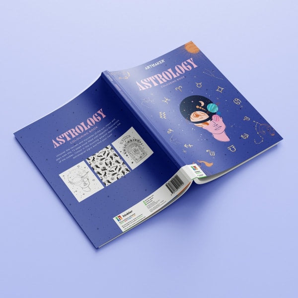 ART MAKER ASTROLOGY COLOURING BOOK