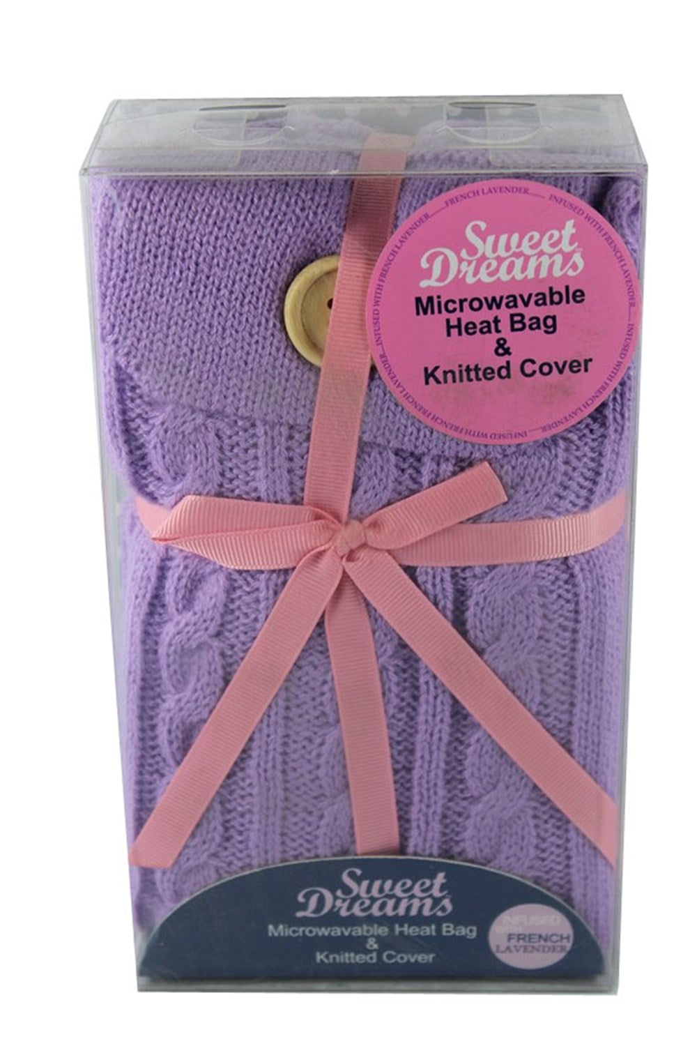 Sweet Dreams Knitted Heat Bag Pink