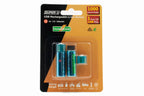 1000mAh Lithium USB Rechargeable AA Battery 2 pce
