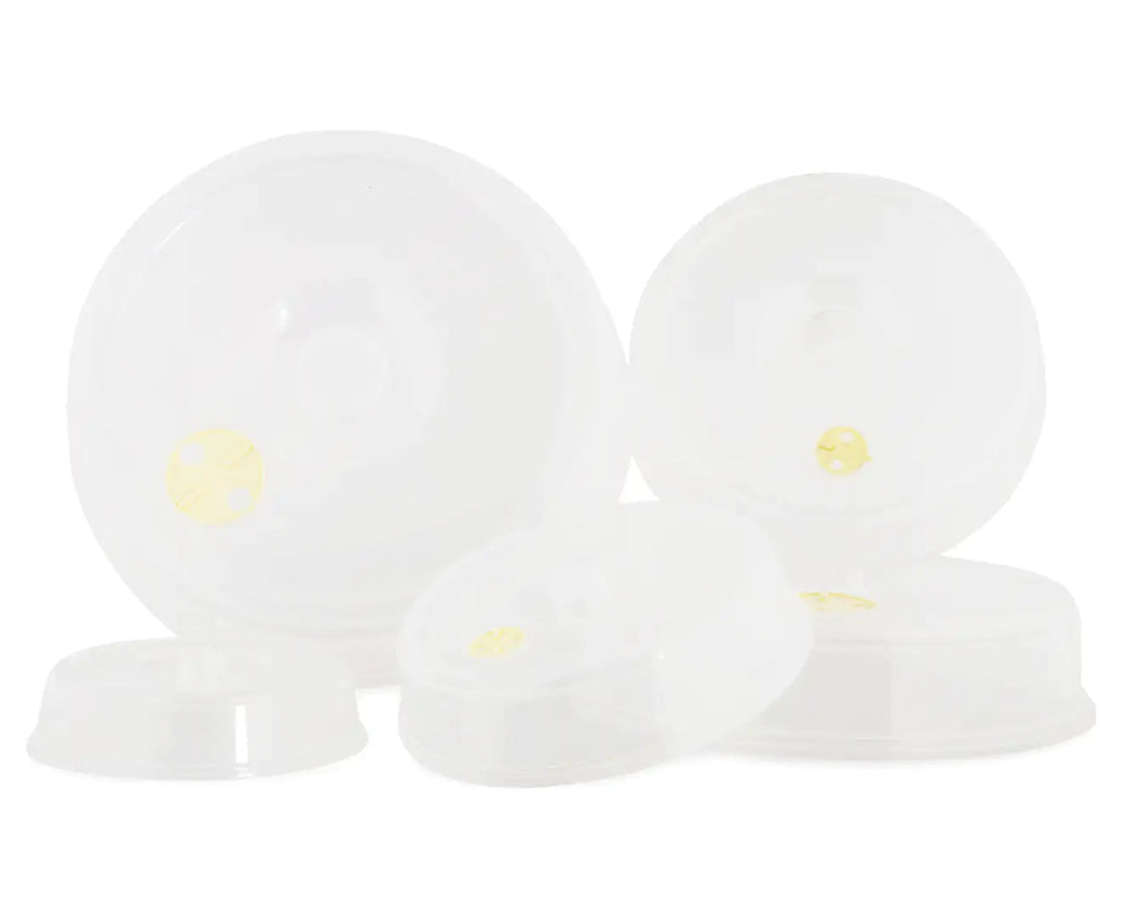 Set of 5 Microwave Covers - Transparent
