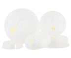 Set of 5 Microwave Covers - Transparent