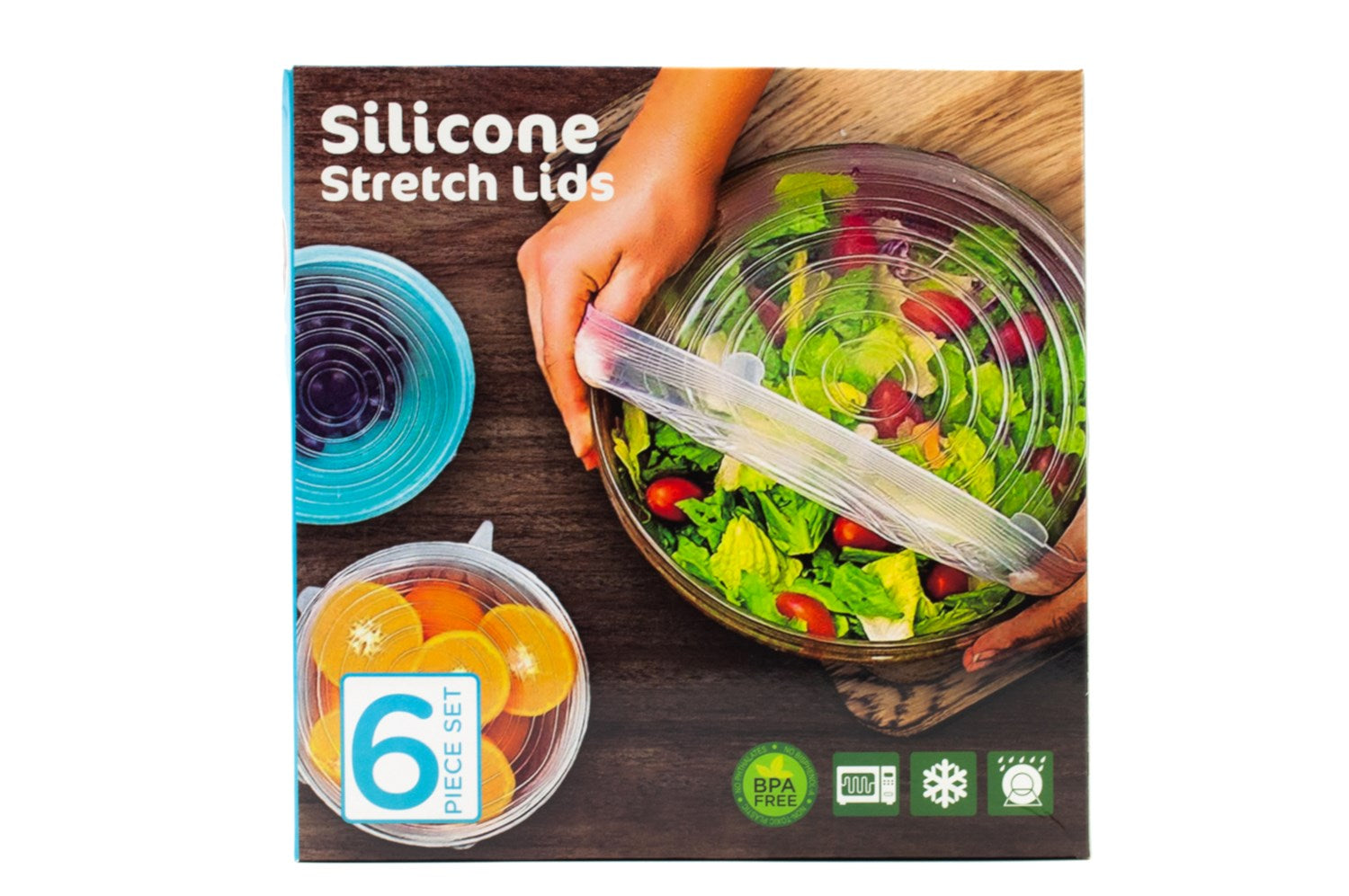 Stretch N Store 6 Silicone Lids