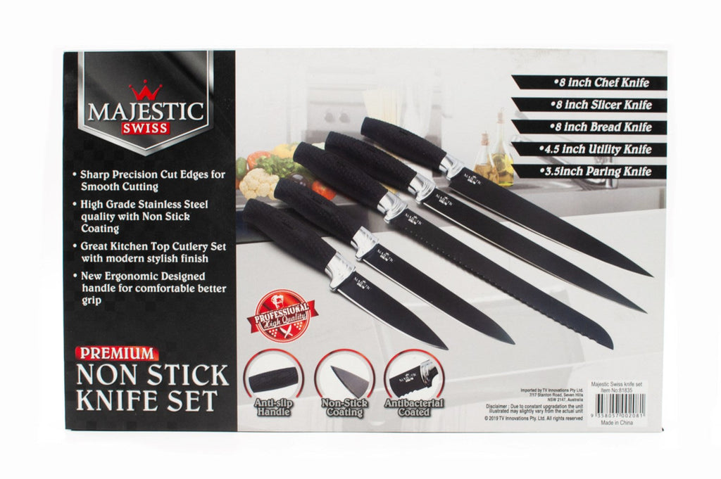 Majestic Swiss 5pc Knife Set