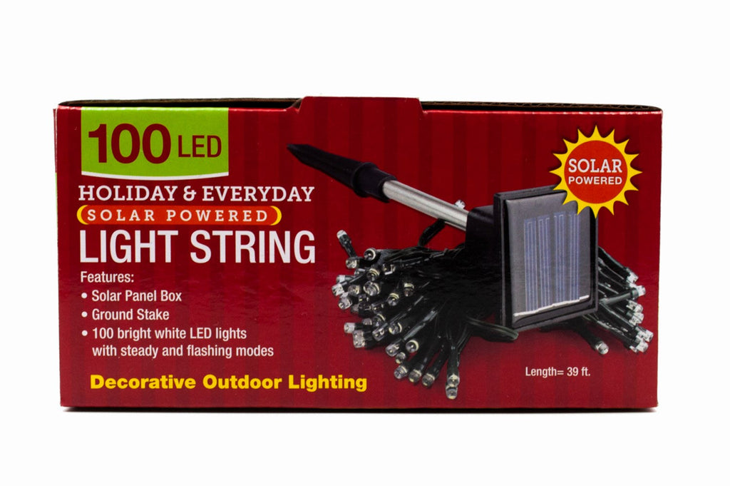 100 LED Solar String lights