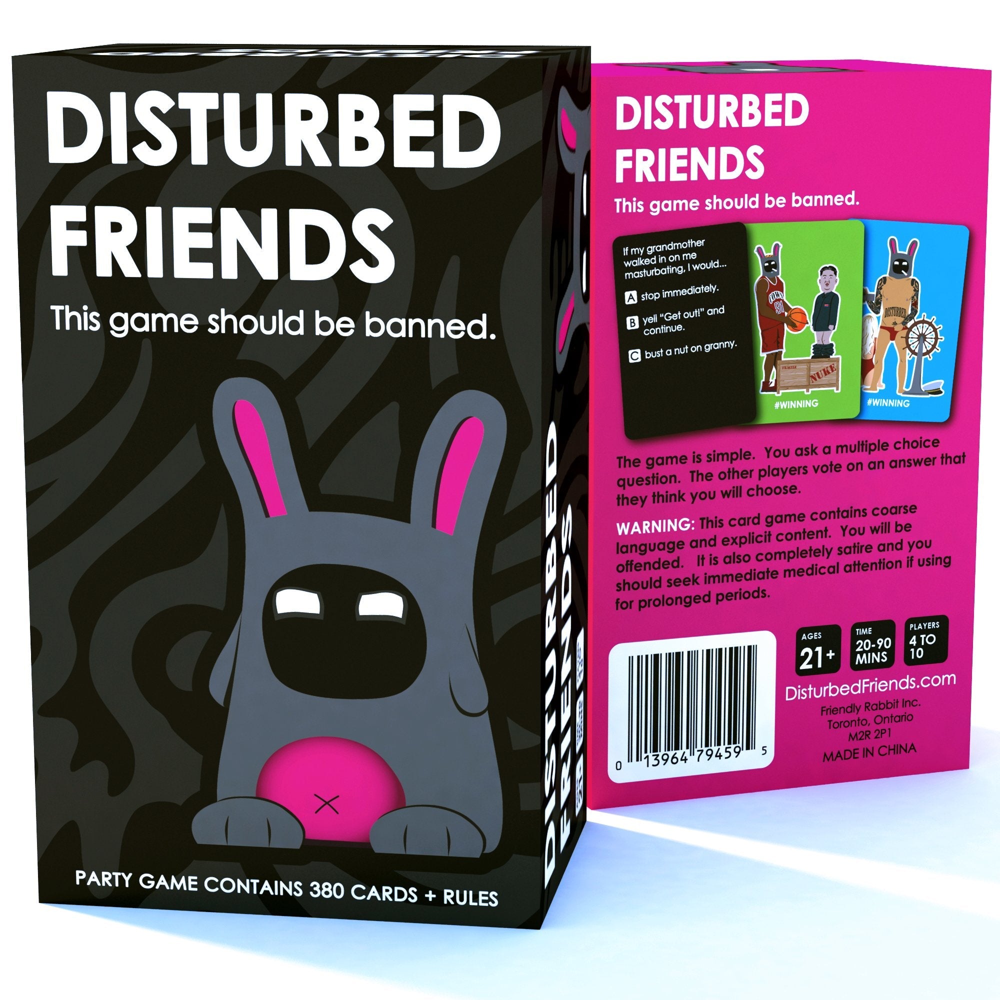 DISTURBED FRIENDS