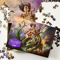 Boris Vallejo Fearless Rider 1000pc Jigsaw Puzzle