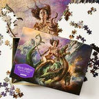 Boris Vallejo Fearless Rider 1000pc Jigsaw Puzzle