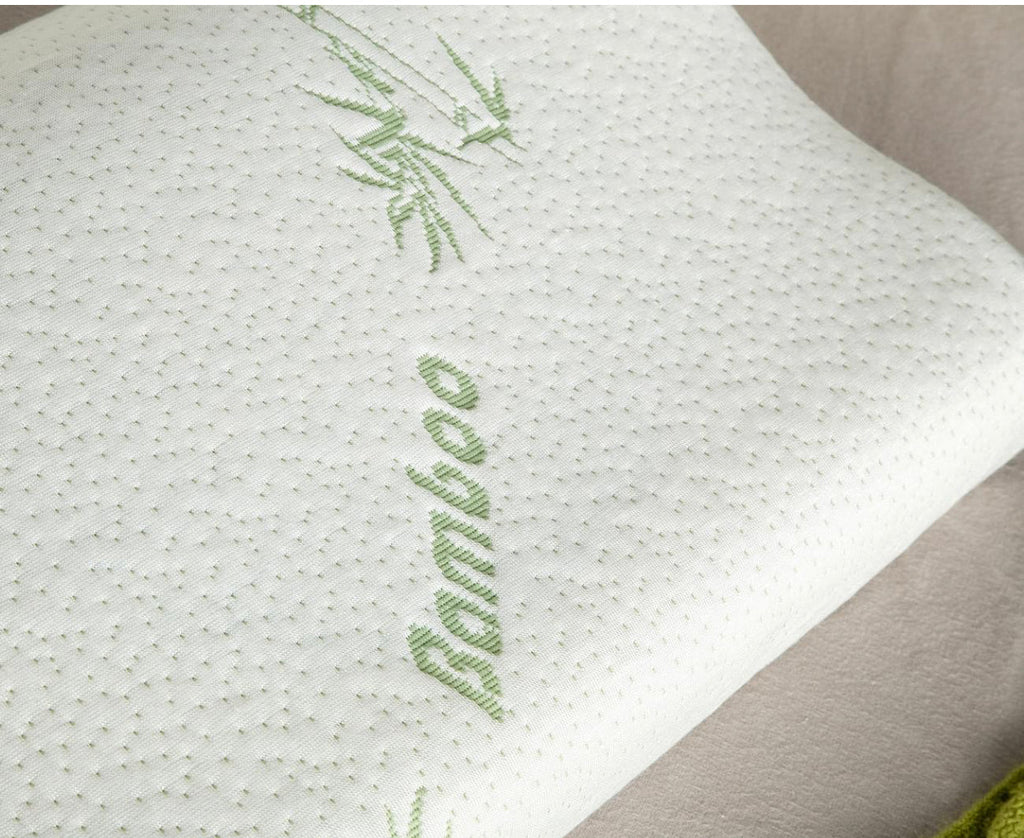 Vistara Bamboo Lux Gel Memory Foam Pillow - White 🔥last one 🔥