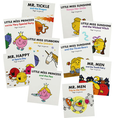 10x Mr men books Random mix