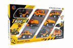 8 pce Metal Truck Set