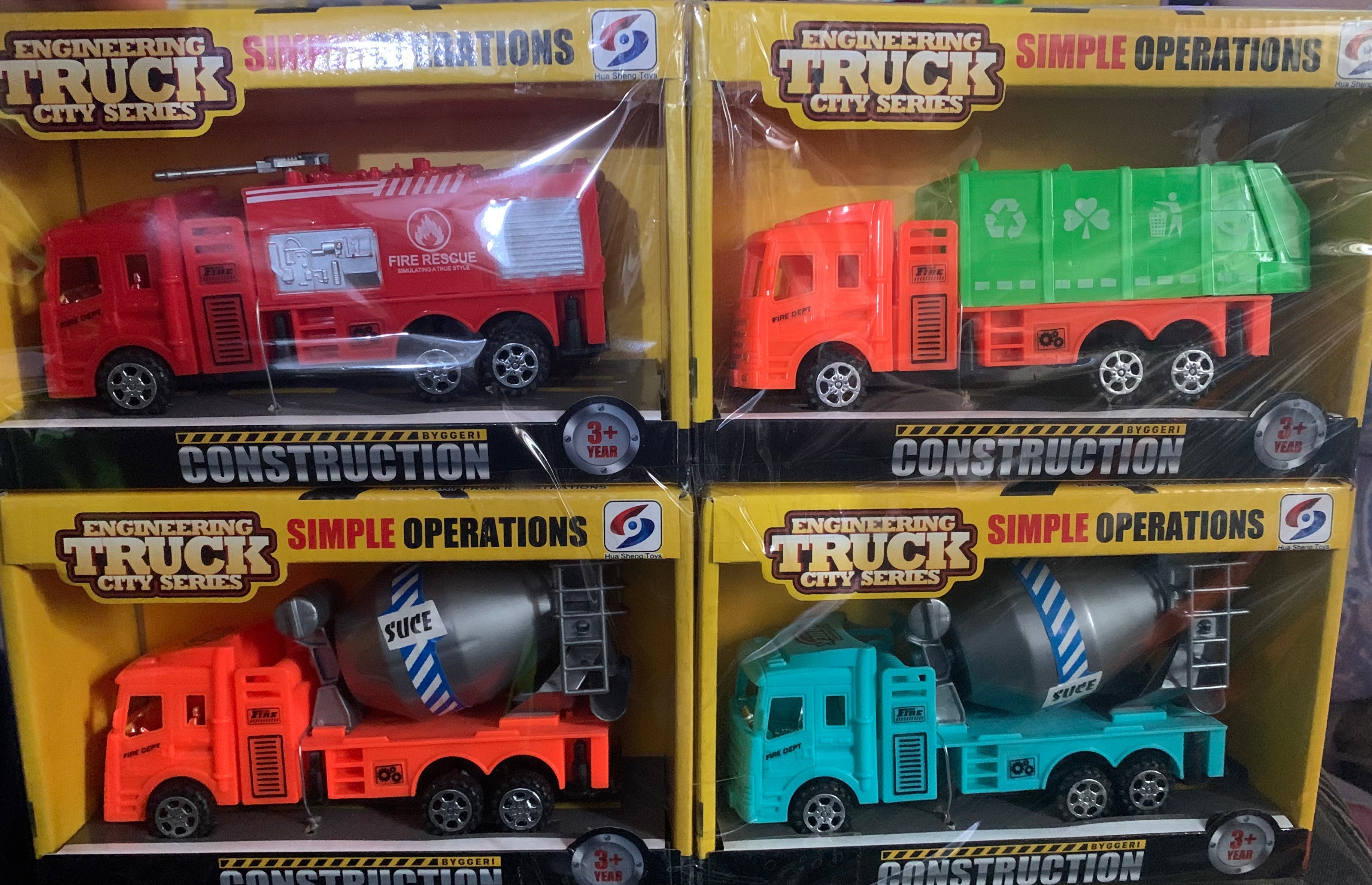 Set of 4 trucks in box 🔥🔥limited stock 🔥🔥