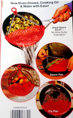 Better Strainer Large Expandable Strainer Lock on Sieve Colander Water Filter