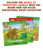 Dinosaur and book set  value lot