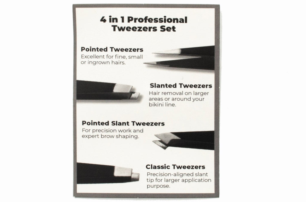 Professional Eyebrow Tweezer Set
