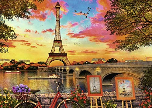 The Banks of The Seine Puzzle 1000pc Jigsaw Puzzle