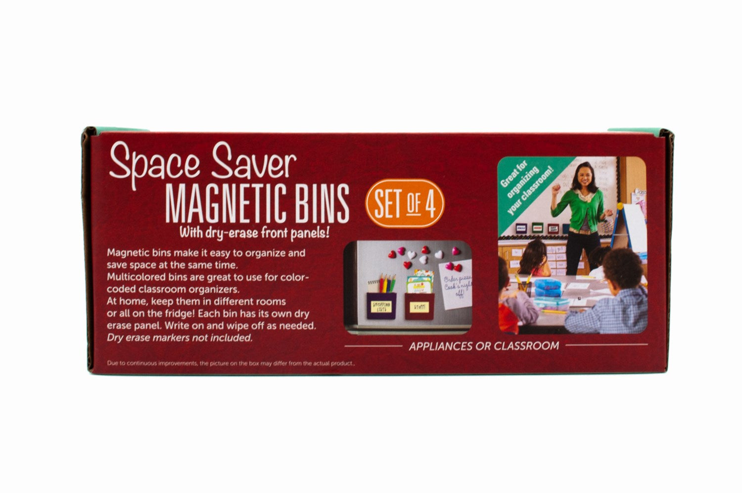 Space Saver Magnetic Bins Set of 4