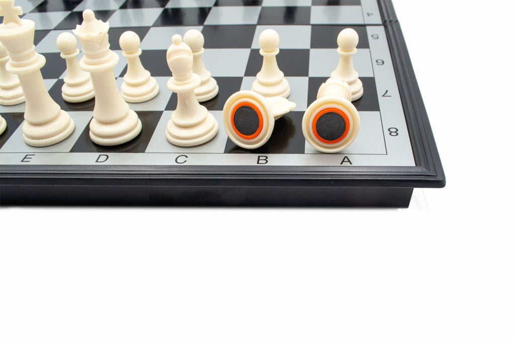 Magnetic 3-in-1 Chess, Checkers & Backgammon