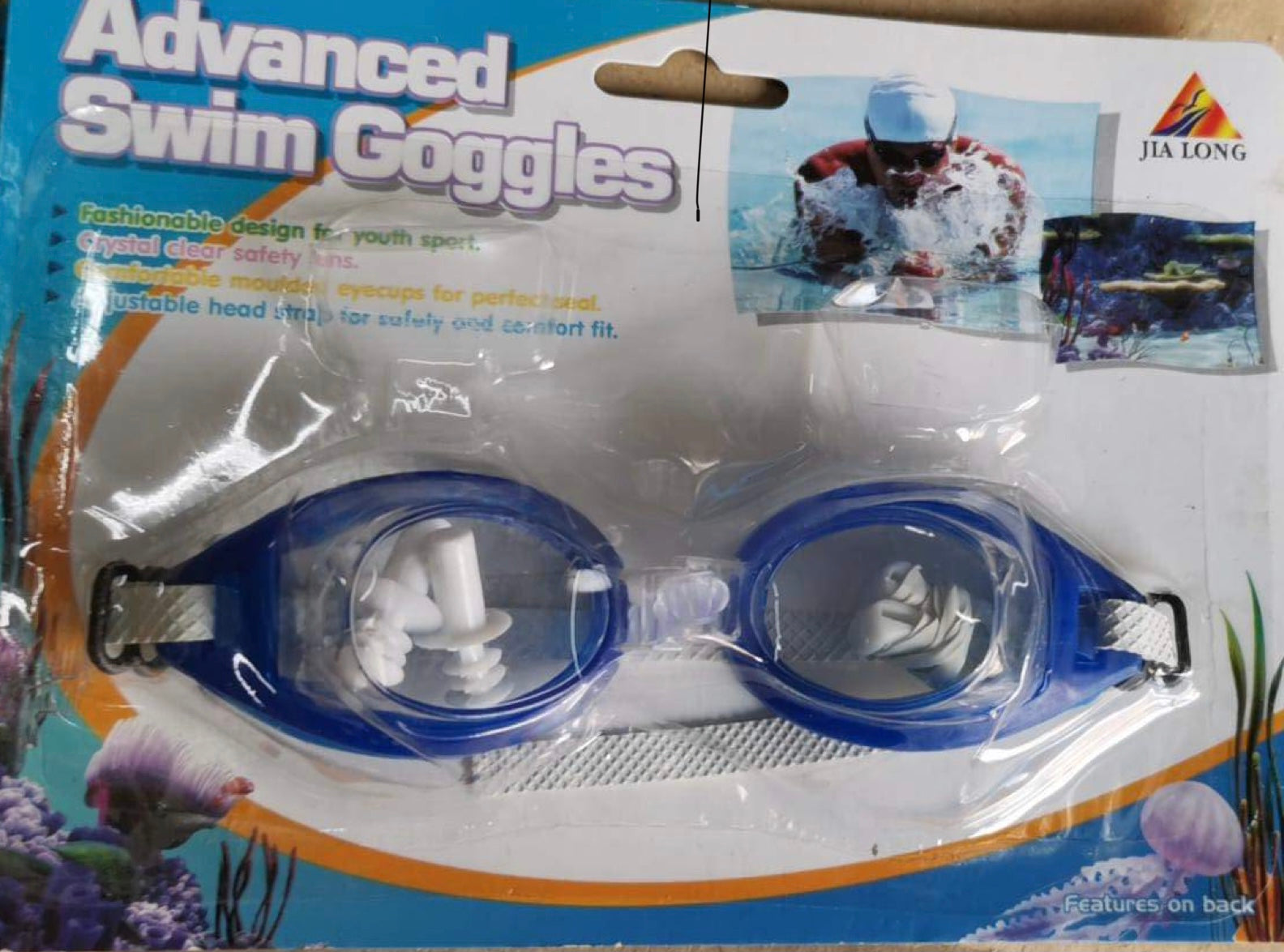 Advanced swimming goggles x2 units