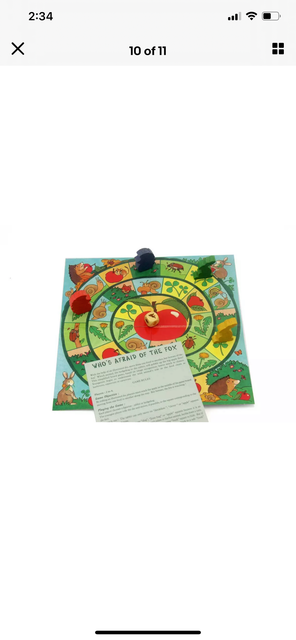 My first 3 nature games