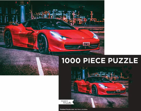 Red sports car