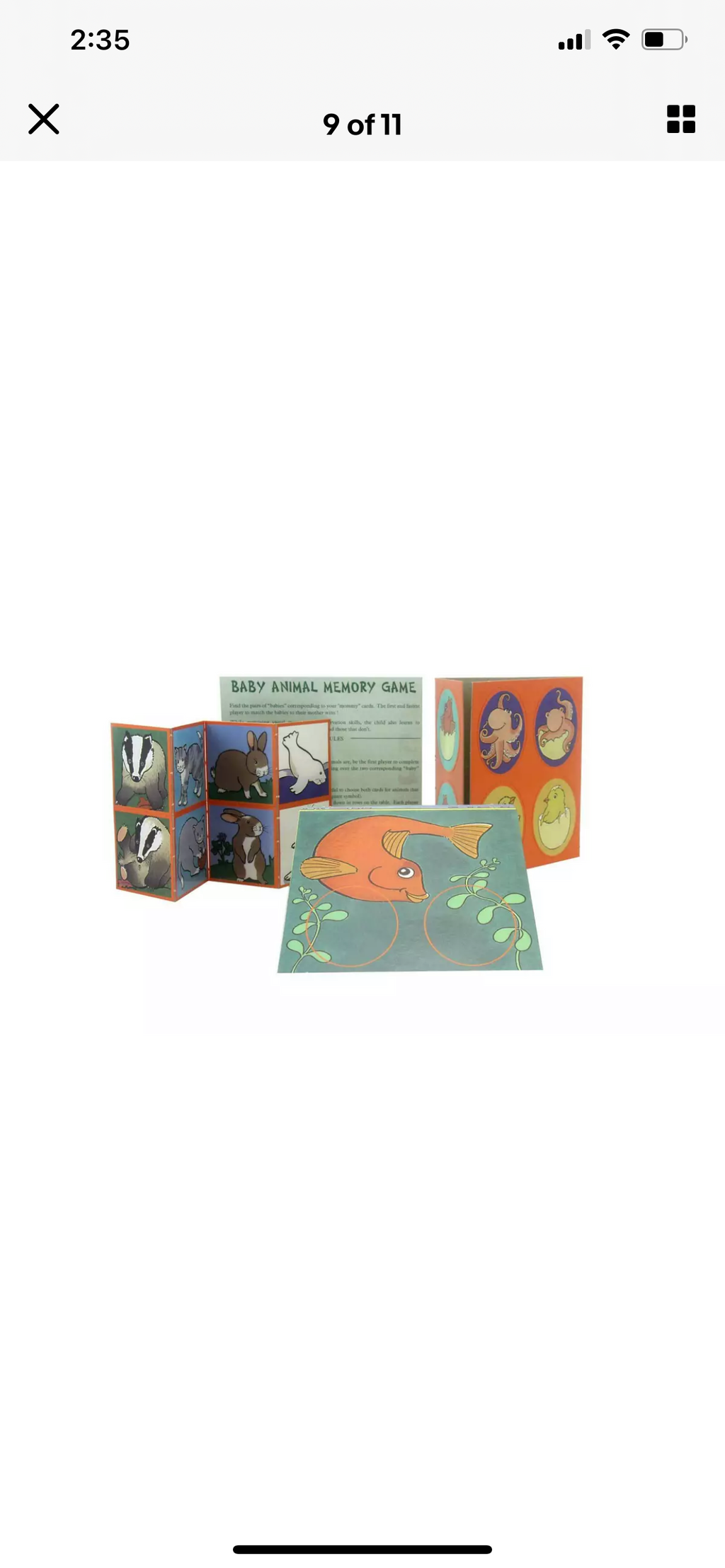 My first 3 nature games