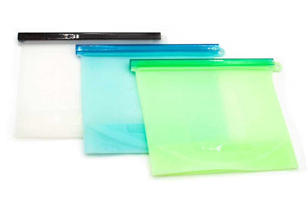 Silicone Sealed Bag Set of 3 1000ml