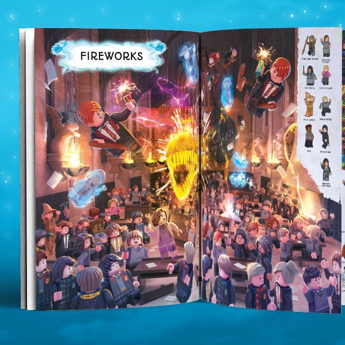 Lego Harry Potter: A Magical Search And Find Book