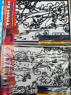 2 pack of velvet art set