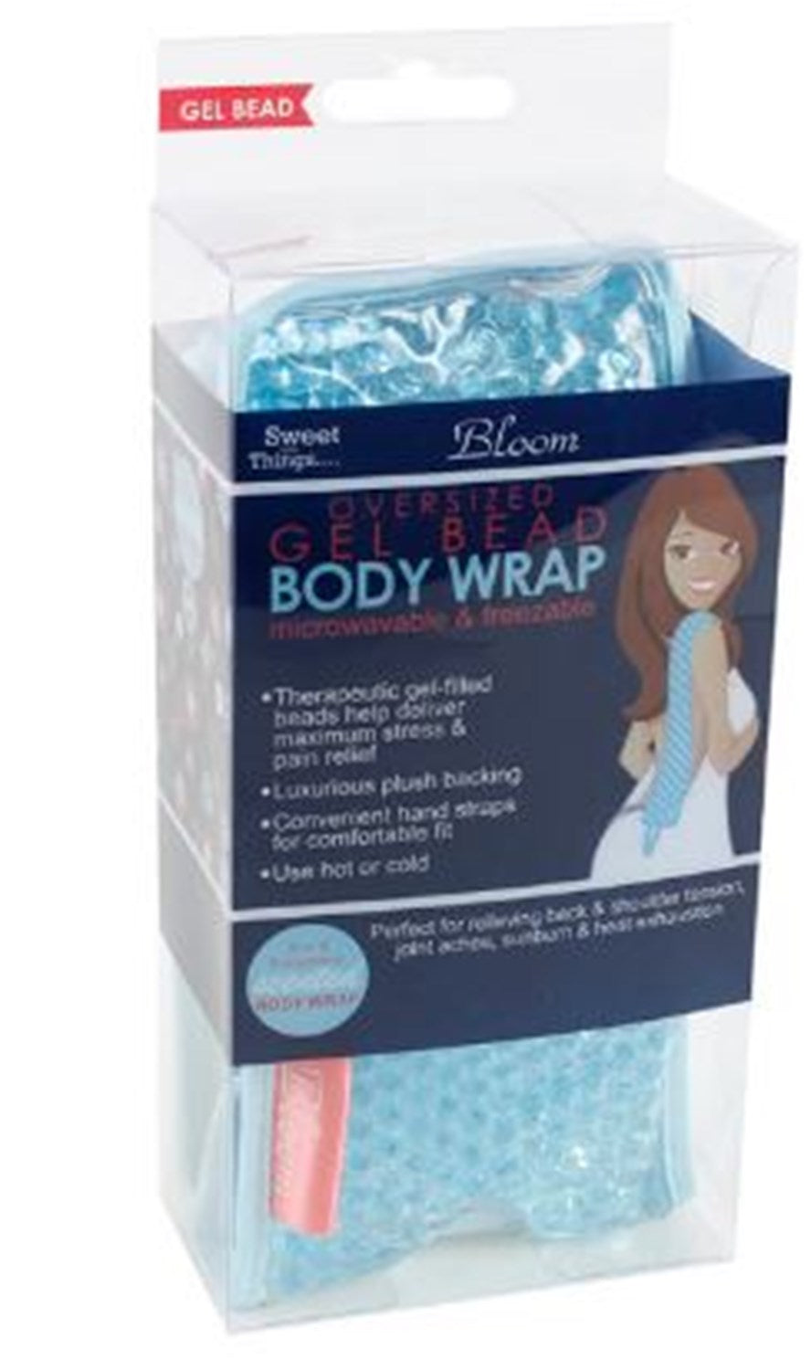 Gel bead body wrap