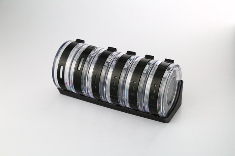 Cylindra Spice Rack, black