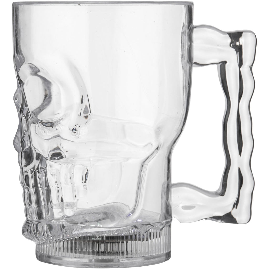 Skull Tumbler Light Up LED Glass