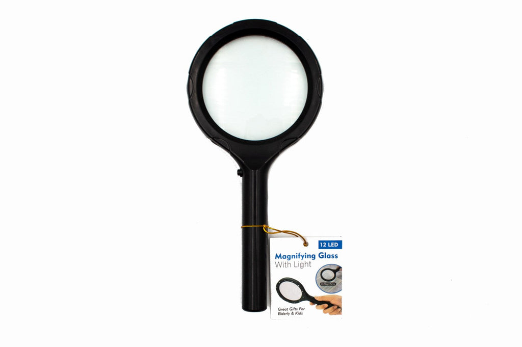 Magnifying Glass with 12 LED Lights